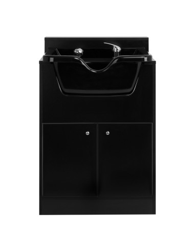 Gabbiano barber wash station BB06 nero