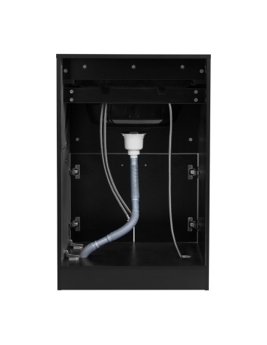 Gabbiano barber wash station BB06 nero