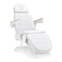 Sedia estetica elettrica SILLON Lux 273b 3 motori bianco 