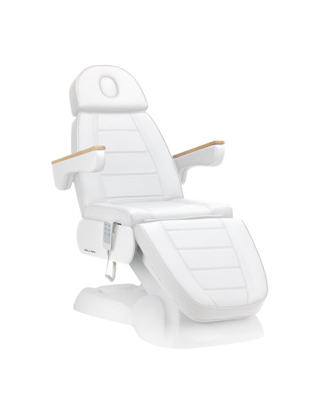 Sedia estetica elettrica SILLON Lux 273b 3 motori bianco 