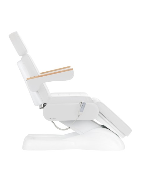 Sedia estetica elettrica SILLON Lux 273b 3 motori bianco 