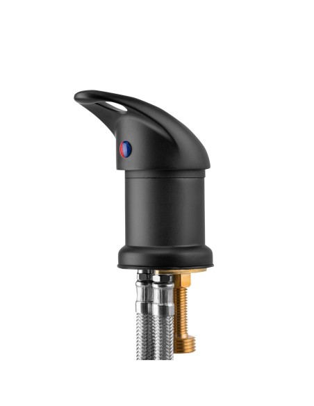 Rubinetto per parrucchiere nero