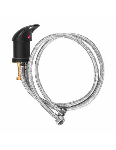 Rubinetto per parrucchiere nero