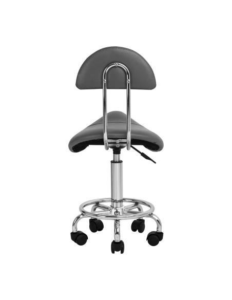 Sgabello cosmetico 6001 grigio 