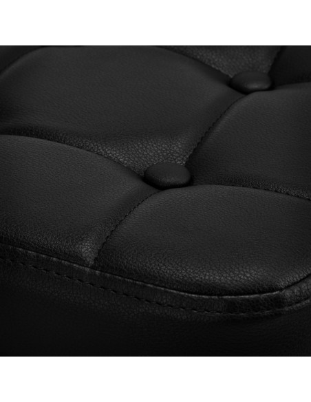 Sgabello cosmetico M-1645 oro nero