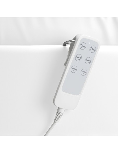 Sedia estetica elettrica SILLON Lux 273b 3 motori bianco 