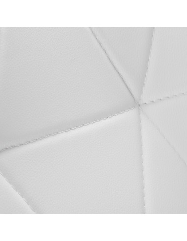 Sgabello cosmetico QS-06 bianco