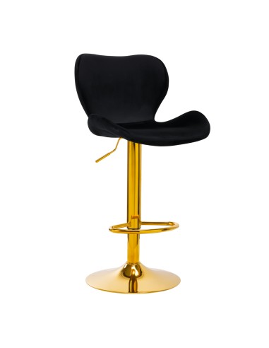 4Rico Bar Hocker QS-B15 velluto nero