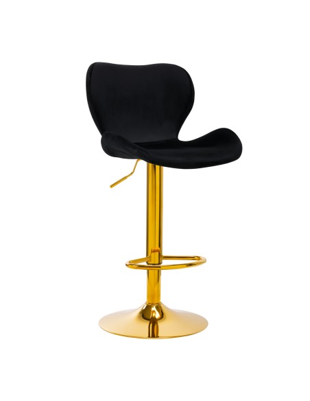 4Rico Bar Hocker QS-B15 velluto nero