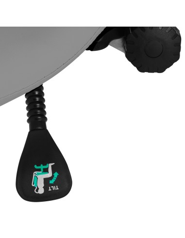 Sgabello cosmetico Giovanni 1004 grigio