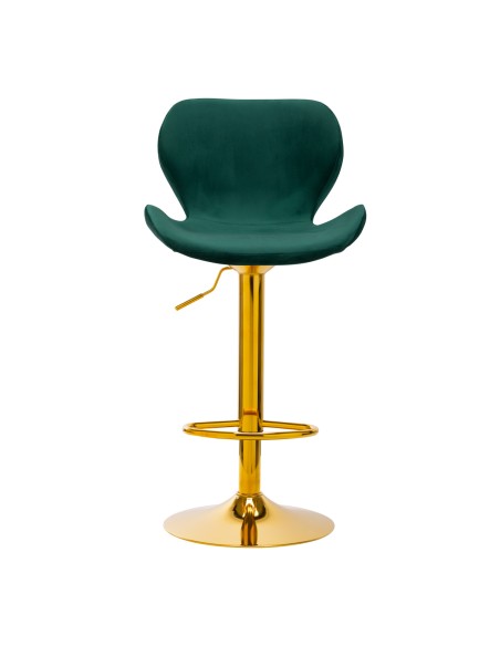 4Rico Bar Hocker QS-B15 verde velluto