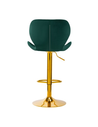 4Rico Bar Hocker QS-B15 verde velluto