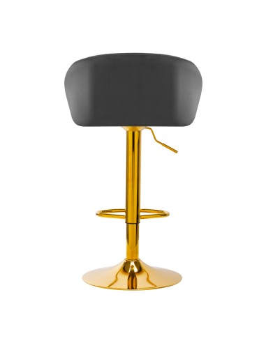 4Rico Bar Hocker QS-B16G grigio velluto