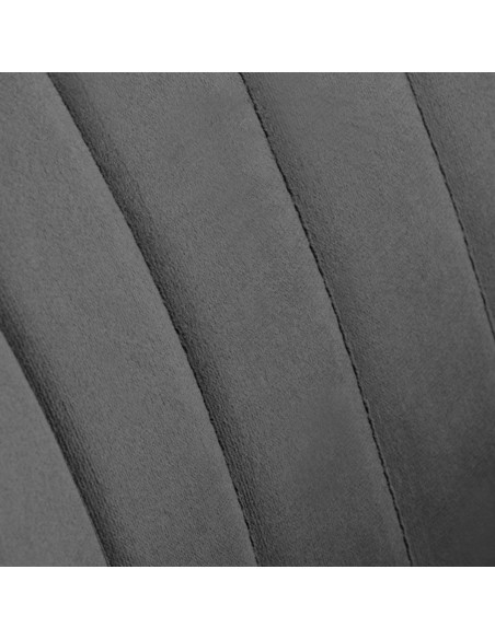 4Rico Bar Hocker QS-B16G grigio velluto