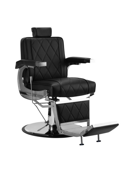 Sedia da barbiere Hair System BM88066 nero