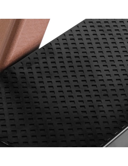 Sedia da trucco Alu oro rosa