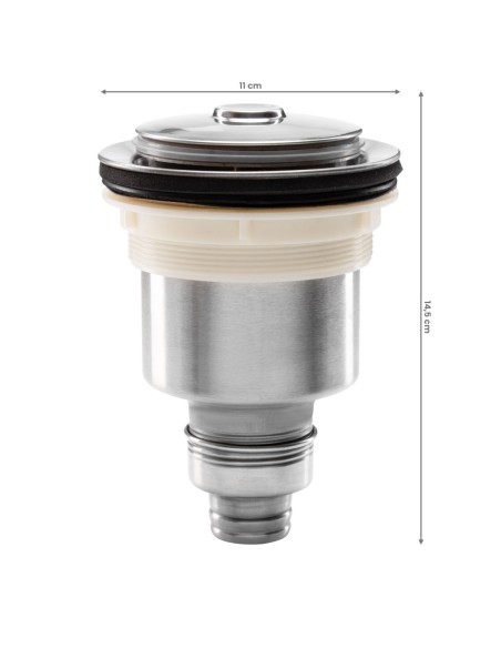 Scarico della stazione dei parrucchieri F-04