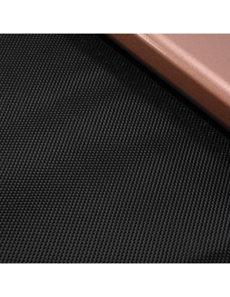 Sedia da trucco Alu oro rosa