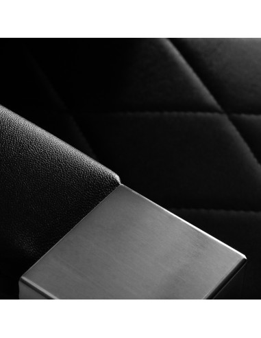 Sedia da barbiere Hair System BM88066 nero