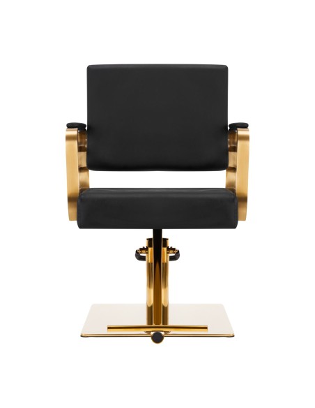 Sedia da parrucchiere Gabbiano Avila oro nero