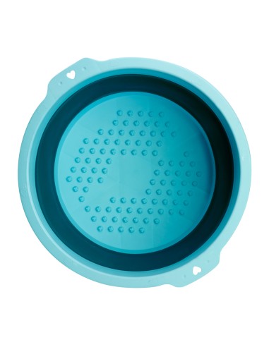 Vaschetta pieghevole per pedicure blu