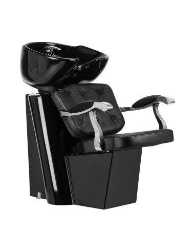Gabbiano lavabo per parrucchieri Lyon nero