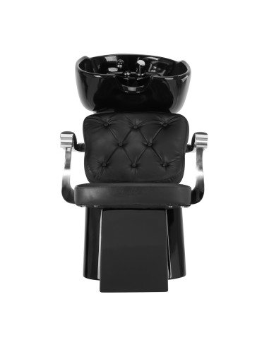 Gabbiano lavabo per parrucchieri Lyon nero