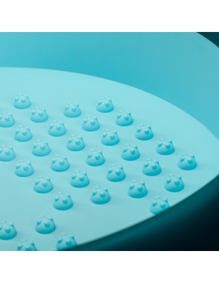 Vaschetta pieghevole per pedicure blu