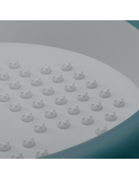 Vaschetta pieghevole per pedicure blu