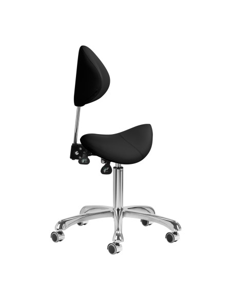 Sgabello cosmetico Giovanni 1004 nero