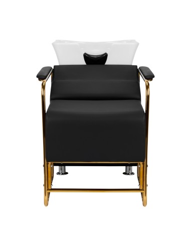 Gabbiano Mayka lavatesta per parrucchieri oro nero