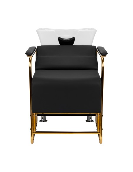 Gabbiano Mayka lavatesta per parrucchieri oro nero