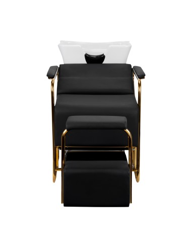 Gabbiano Mayka lavatesta per parrucchieri oro nero