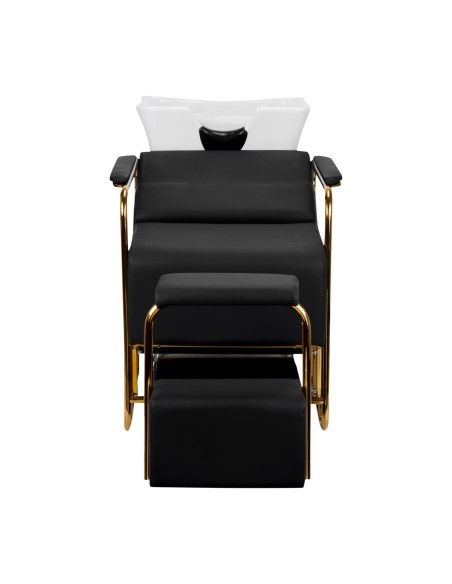 Gabbiano Mayka lavatesta per parrucchieri oro nero