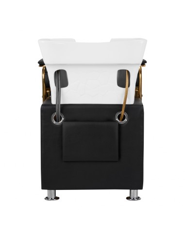 Gabbiano Mayka lavatesta per parrucchieri oro nero