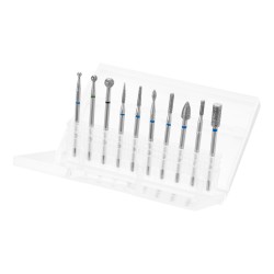 Set di frese diamantate 10 pezzi. 2