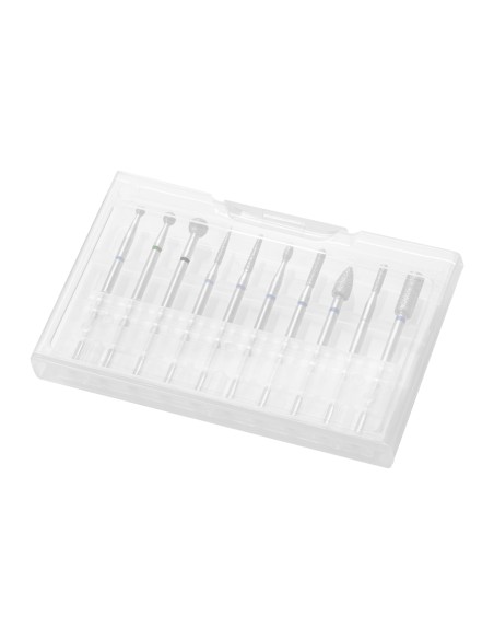 Set di frese diamantate 10 pezzi.