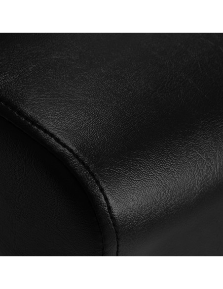 Poltrona da parrucchiere Gabbiano Dallas nero