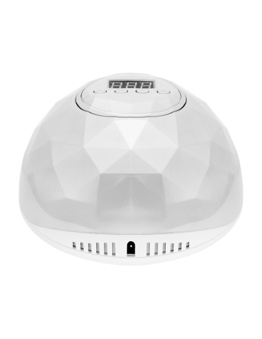 Lampada UV LED bianco/argento perlato lucido da...