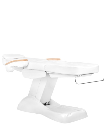 Poltrona cosmetica Lux elettrica bianca riscaldata