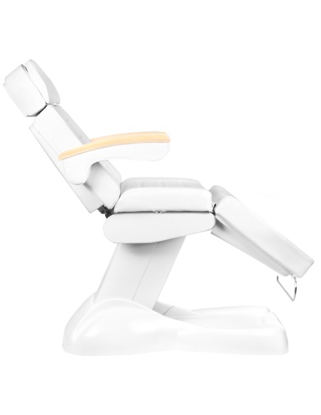 Poltrona cosmetica Lux elettrica bianca riscaldata