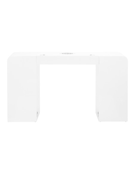 Scrivania cosmetica 314 con assorbitore di cassette bianco