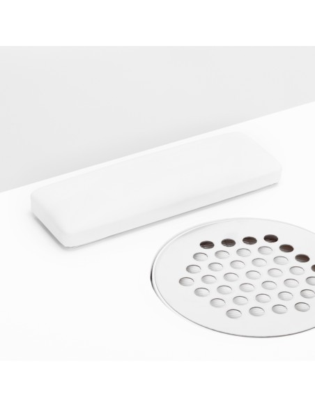 Scrivania cosmetica 314 con assorbitore di cassette bianco