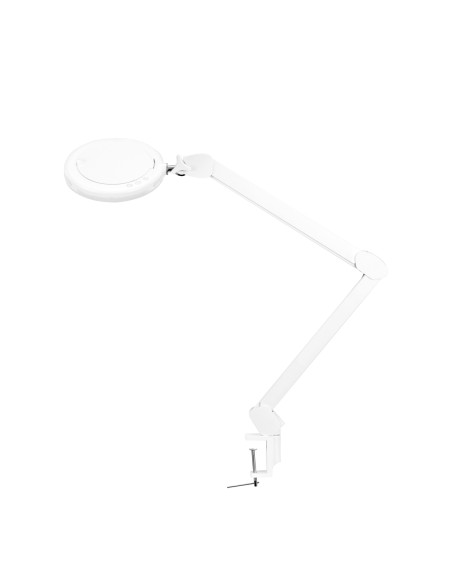 Lampada d'ingrandimento a led Glow 8021 per tavolo colore luce reg.
