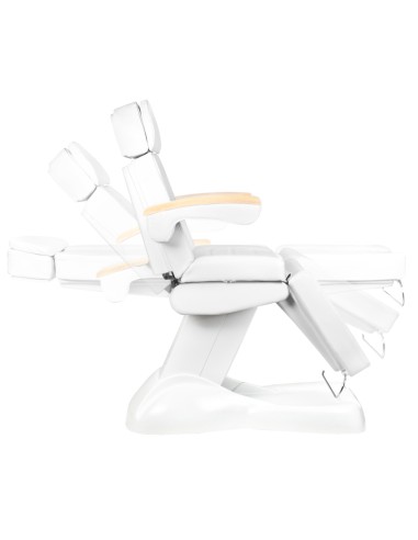 Poltrona cosmetica Lux elettrica bianca riscaldata