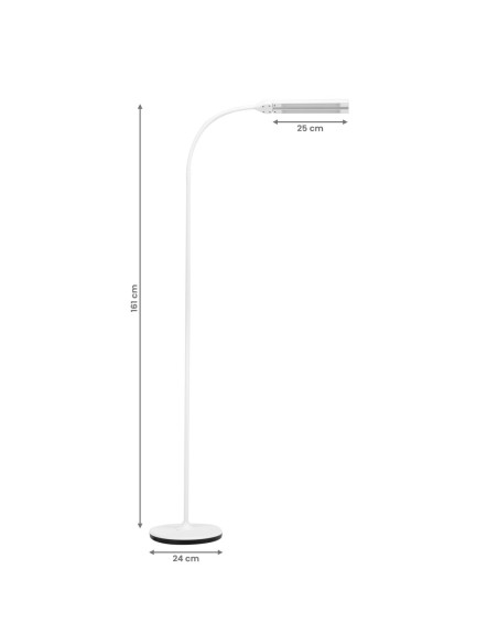 Lampada di trattamento glow 6019 su stativo