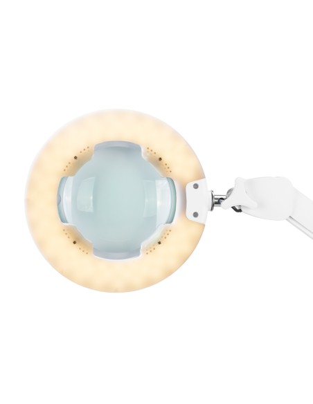 Lampada d'ingrandimento a led Glow 8021 per tavolo colore luce reg.