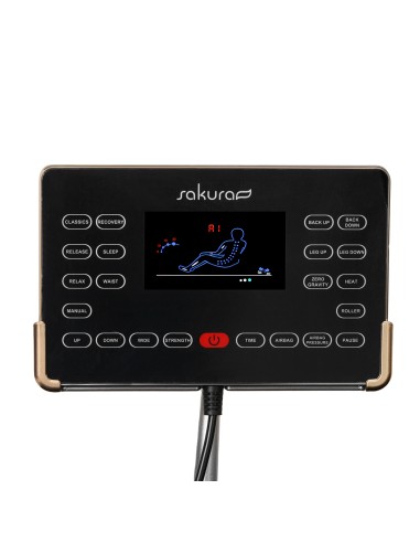 Poltrona massaggiante Sakura Luxury 808 nero-beige