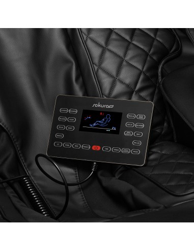 Poltrona massaggiante Sakura Luxury 808 nero-beige