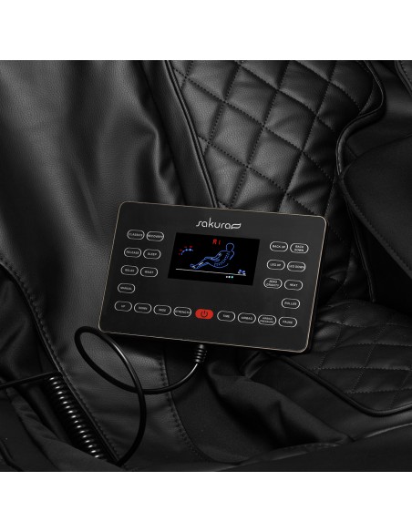 Poltrona massaggiante Sakura Luxury 808 nero-beige